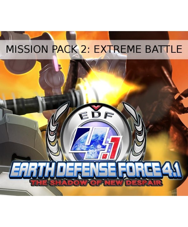 EARTH DEFENSE FORCE 4.1 - Mission Pack 2 Extreme Battle DLC Steam Key GLOBAL